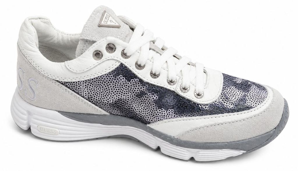 Guess Damen Sneaker Schnürschuhe Weiß #534