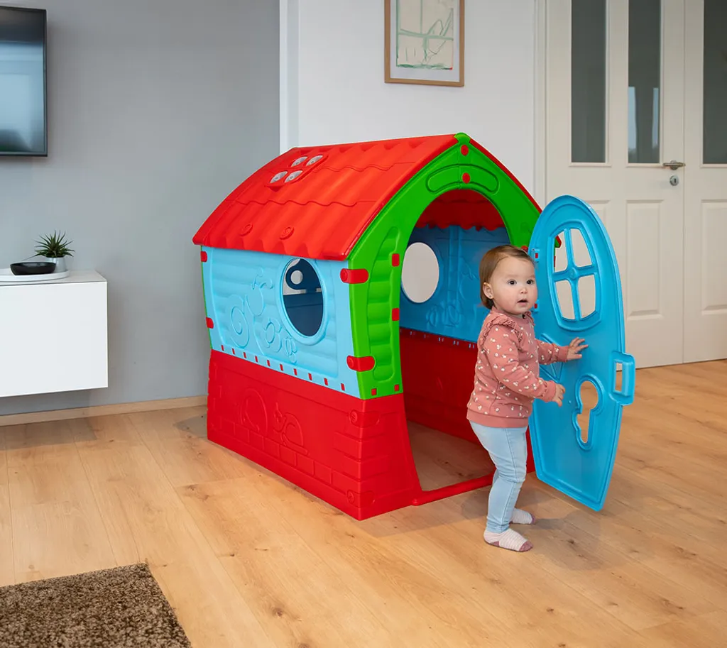 Maison de jeu enfant multicolore résistante Westmann 90x95x110 cm