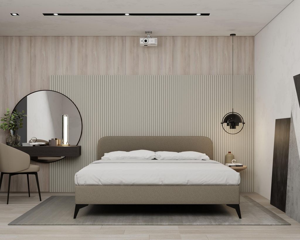 Polsterbett MAVILO - Komfortbett mit Stauraum, Doppelbett, Produktbild 