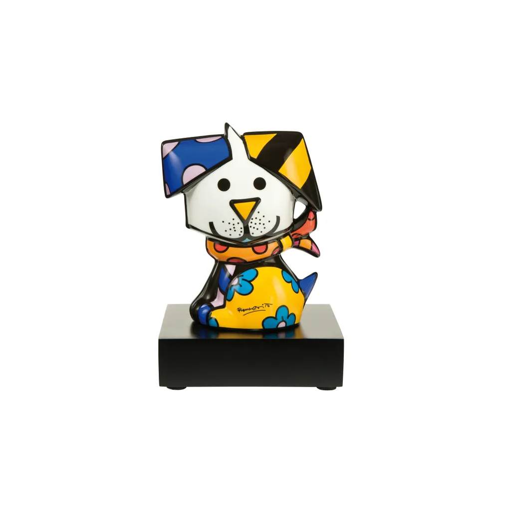 Goebel Romero Britto Coco Figurine - Porcellana d'Arte Pop Art