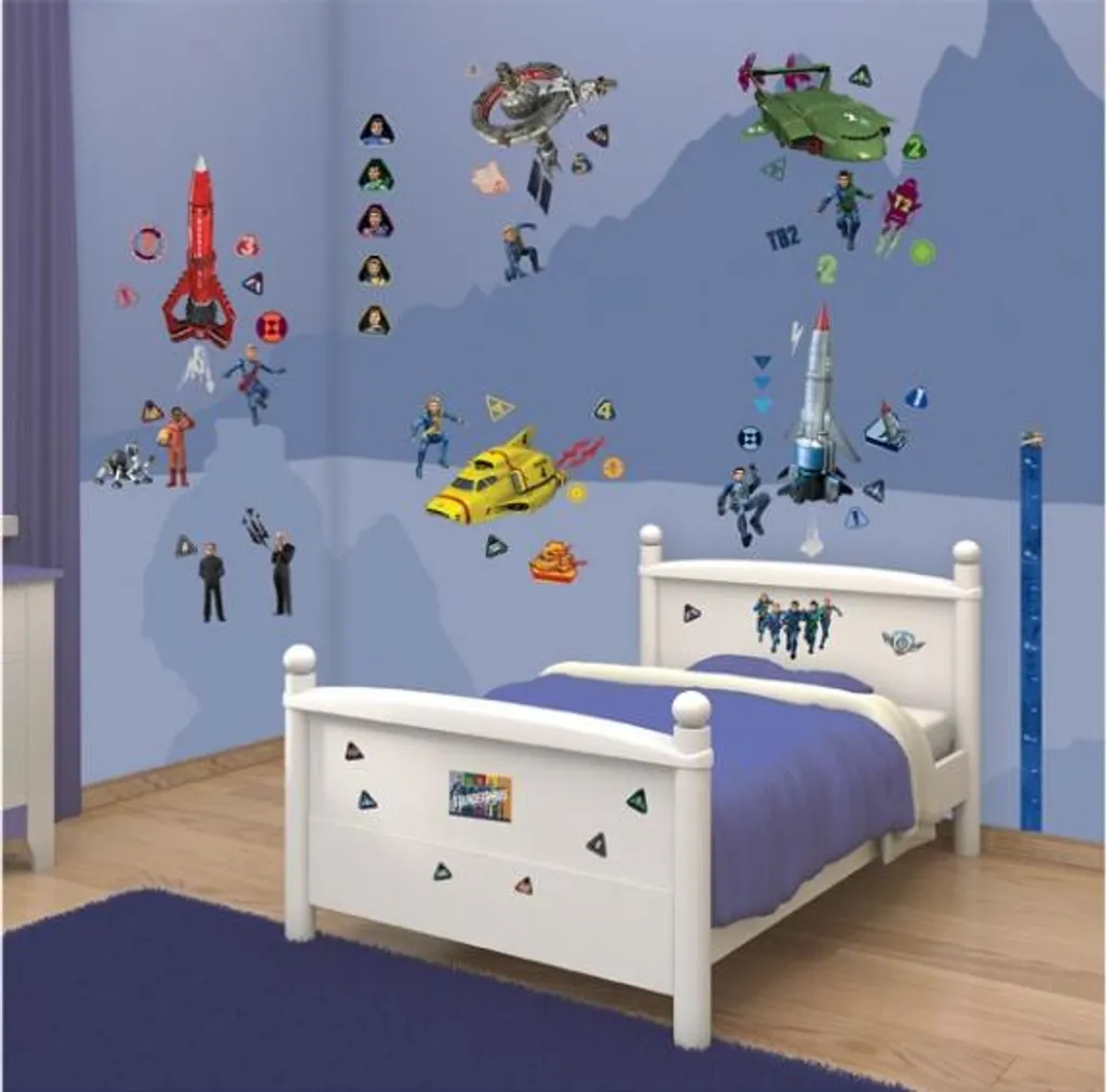 Aménager une Chambre Enfant Thunderbirds are Go avec Sticker Mural