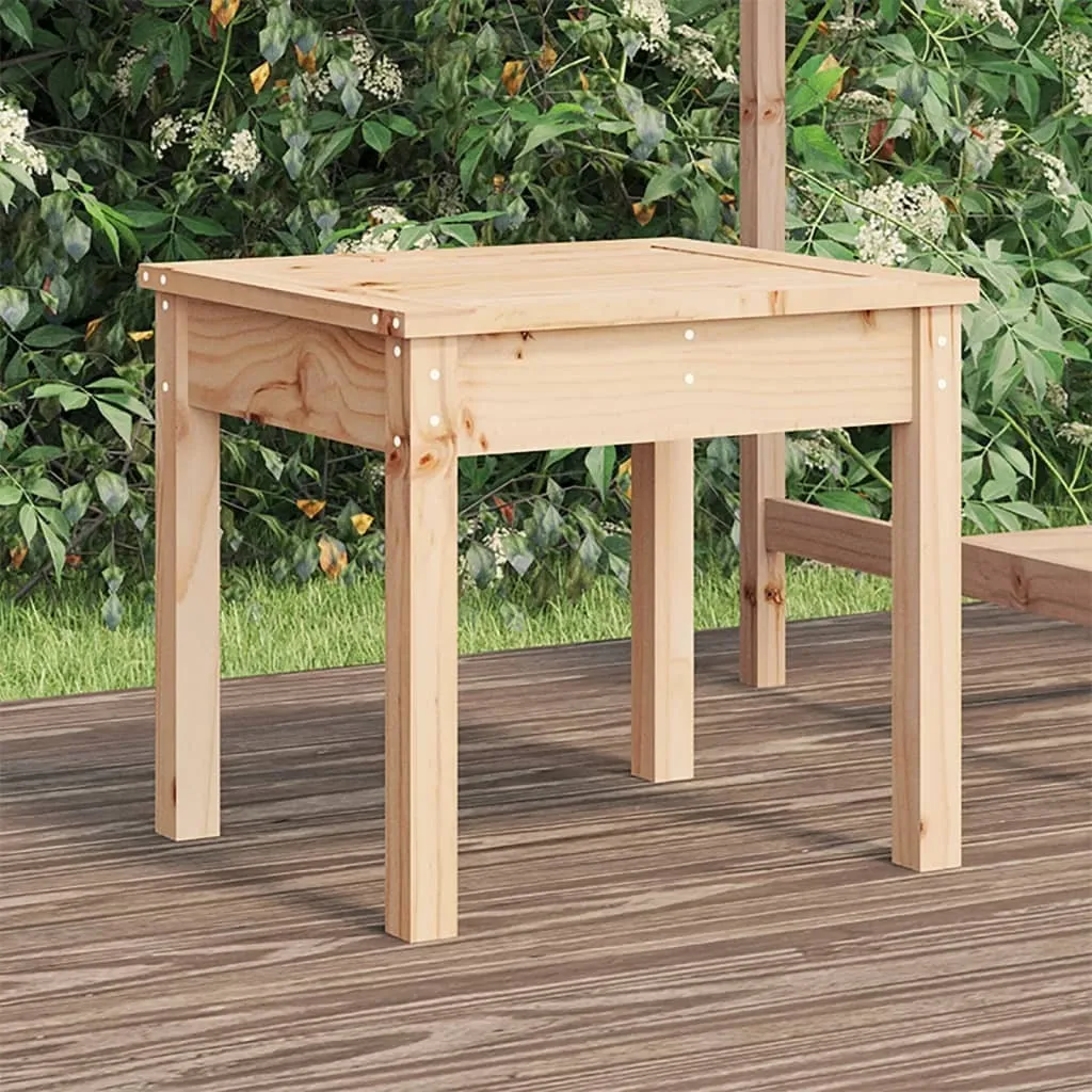 Panca da Giardino in Pino Massiccio 50x44x45 cm - Qualità Artigianale
