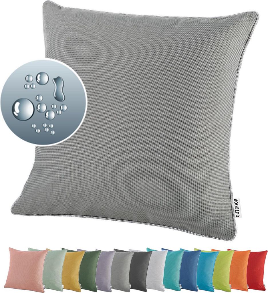 heimtexland ® OUTDOOR Lounge Dekokissen LOTUS EFFEKT 45x45 Produktbild 