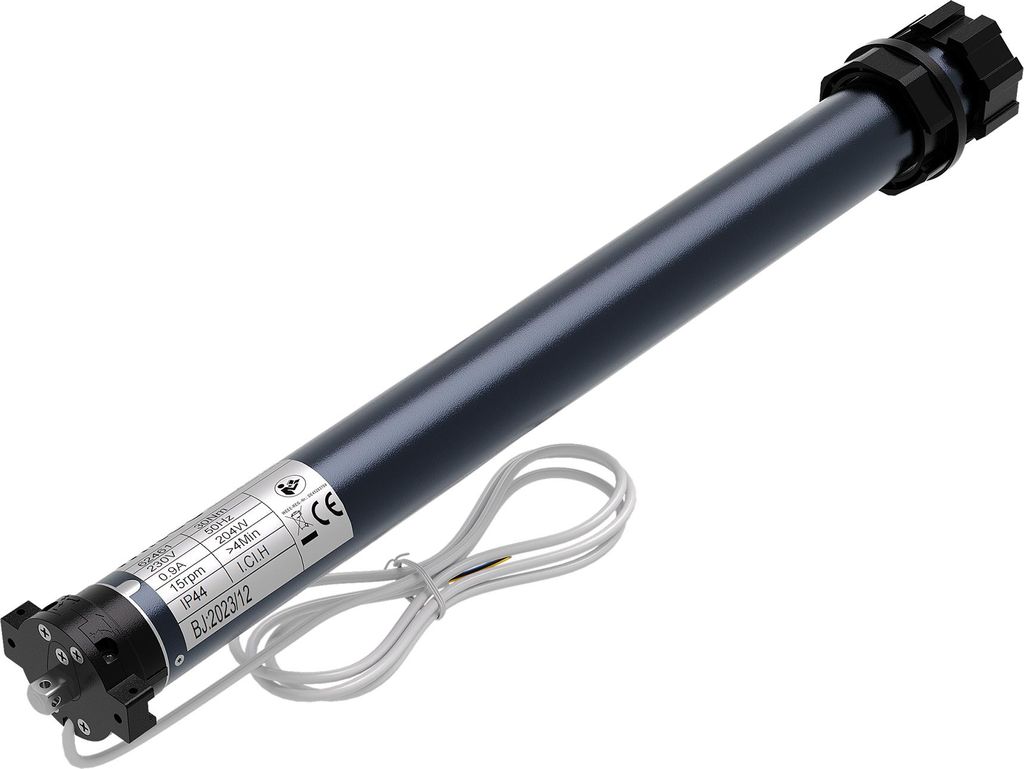Wiltec Rollladenmotor 204 W 30 Nm mit mechanischem Produktbild 