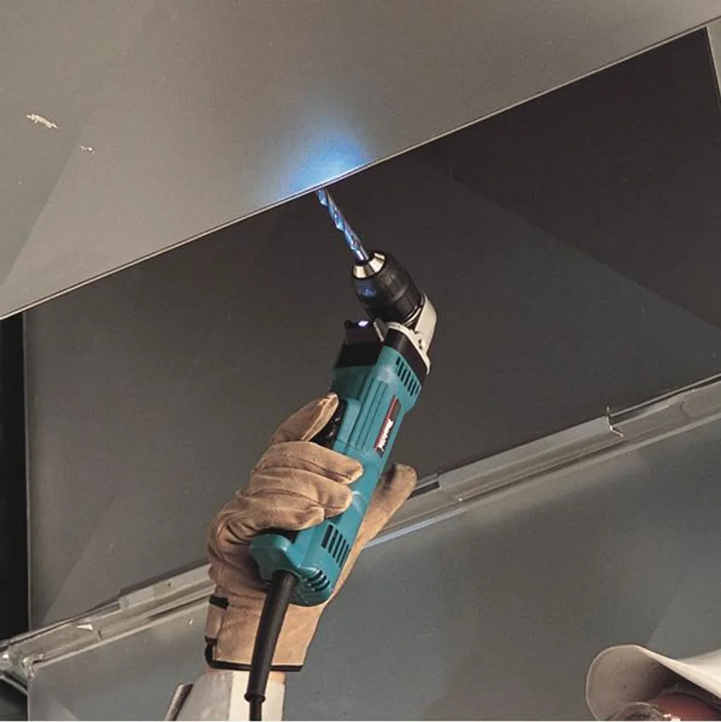 Perceuse visseuse d'angle Makita DA3011F 450W mandrin auto-serrant 10mm - 4
