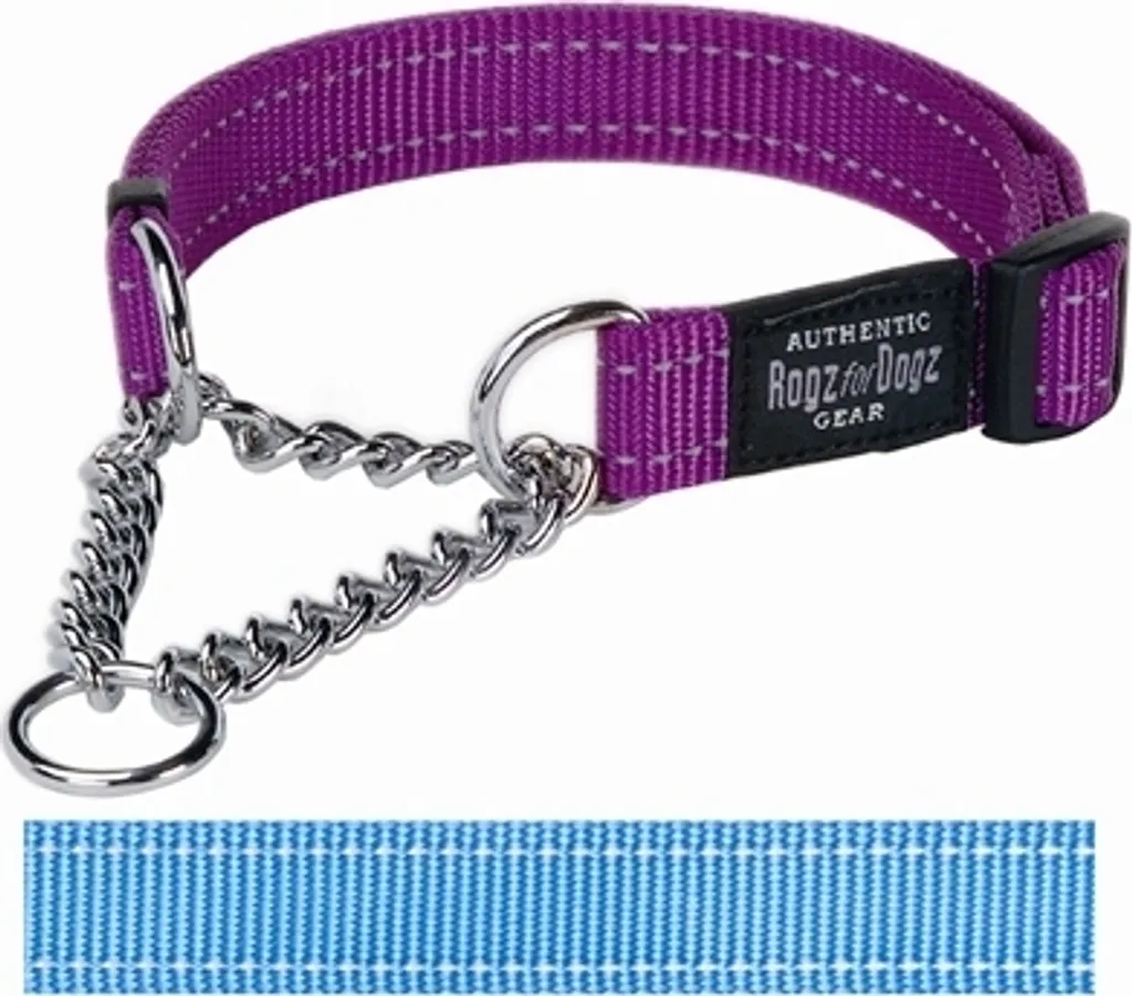 Collare Rogz Fanbelt Turquoise Antiscivolo | Resistenza Garantita