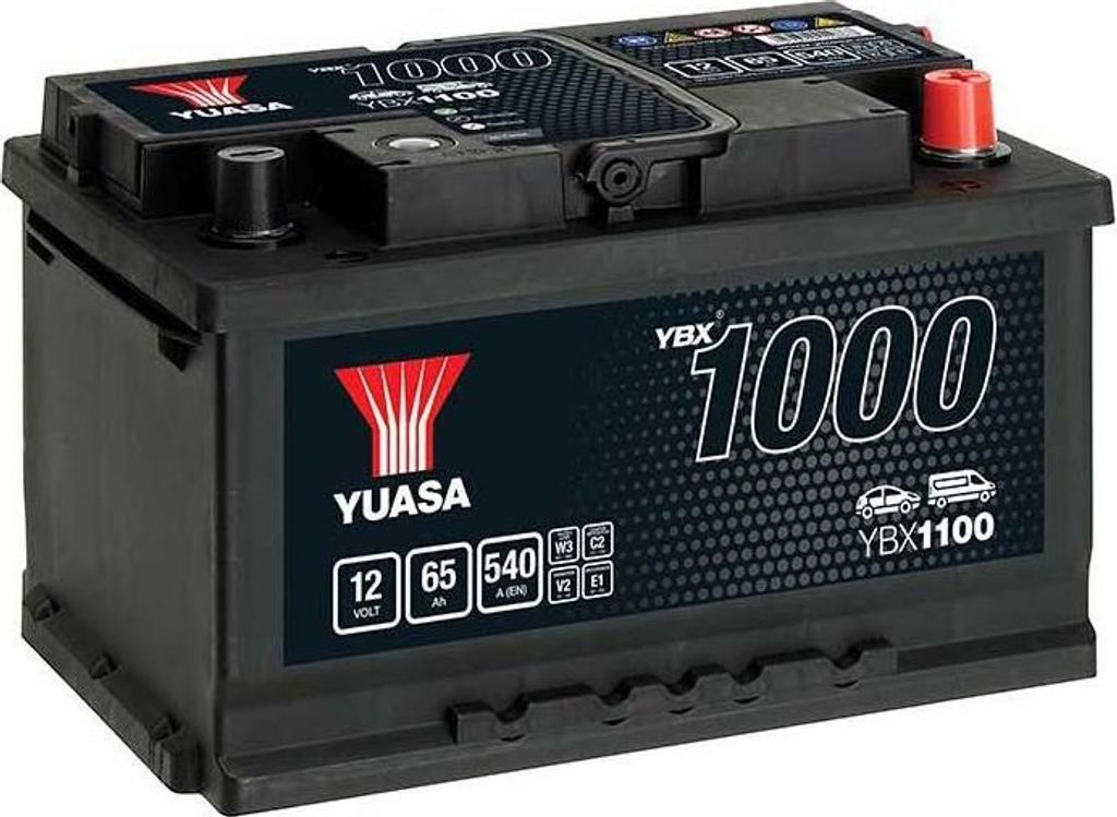 YUASA YBX1100 Starterbatterie 12 V 65 Ah 540 A (EN) Produktbild 