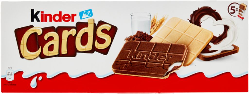 kinder 6584 kinder Cards Kekse 5 St. Immagine del prodotto 