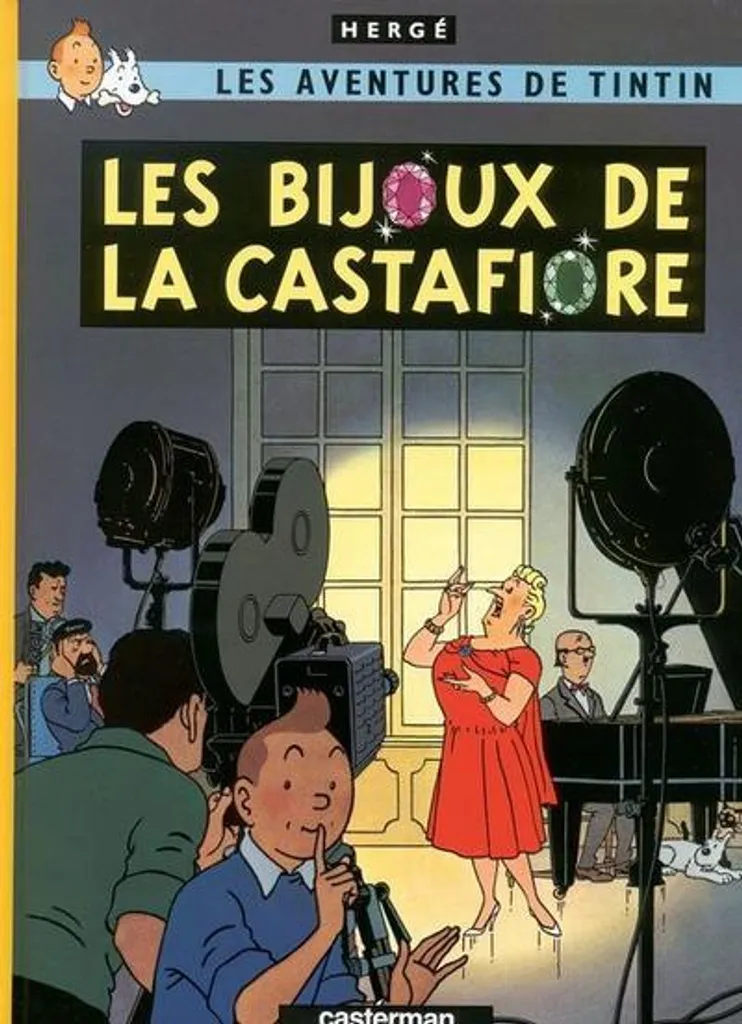 Album Tintin Les Bijoux de la Castafiore Édition Standard Couleur