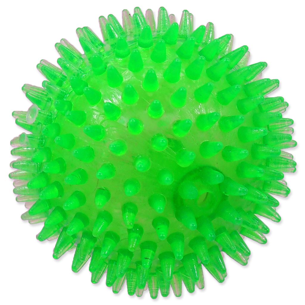 Juguete Dog Fantasy, pelota chirriante, verde, 8 cm Imagen del producto 