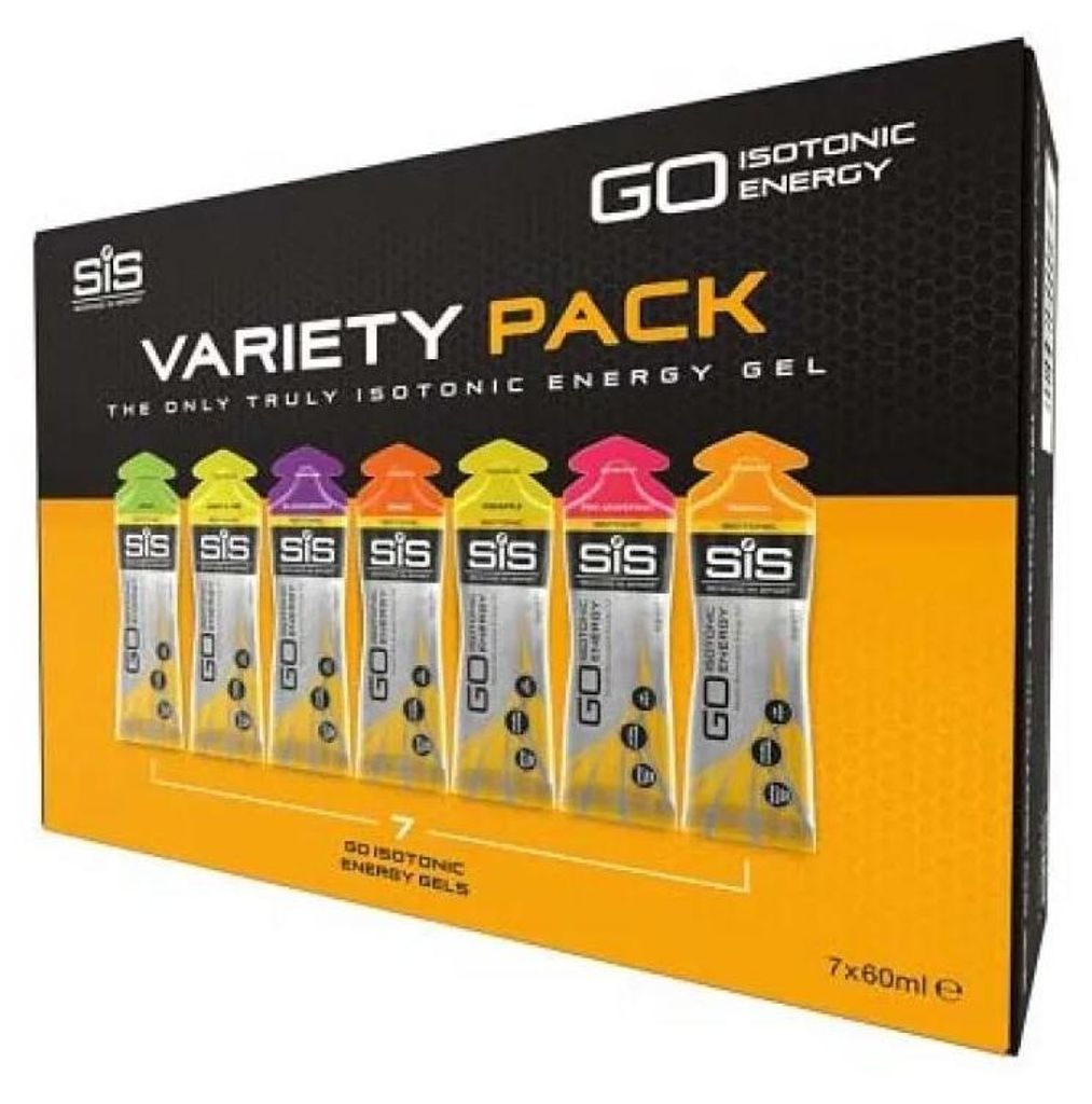 SIS GO Isotonic Energy Gels (7x60ml) Mixed - Energie & Ausdauer - Energie-Gel