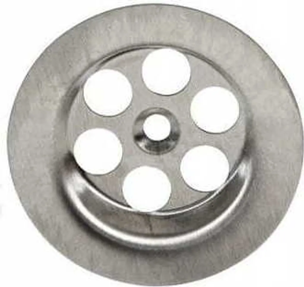 Sifone per lavello in metallo 69 mm Argento