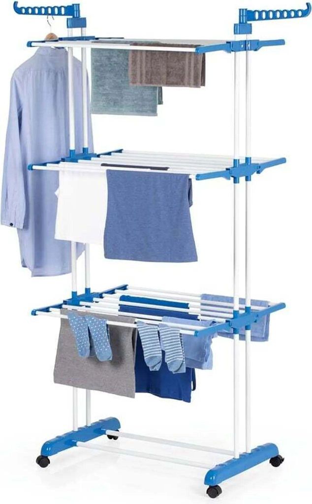 EASYmaxx Séchoir à linge 3 étages avec roulettes - Image du produit 