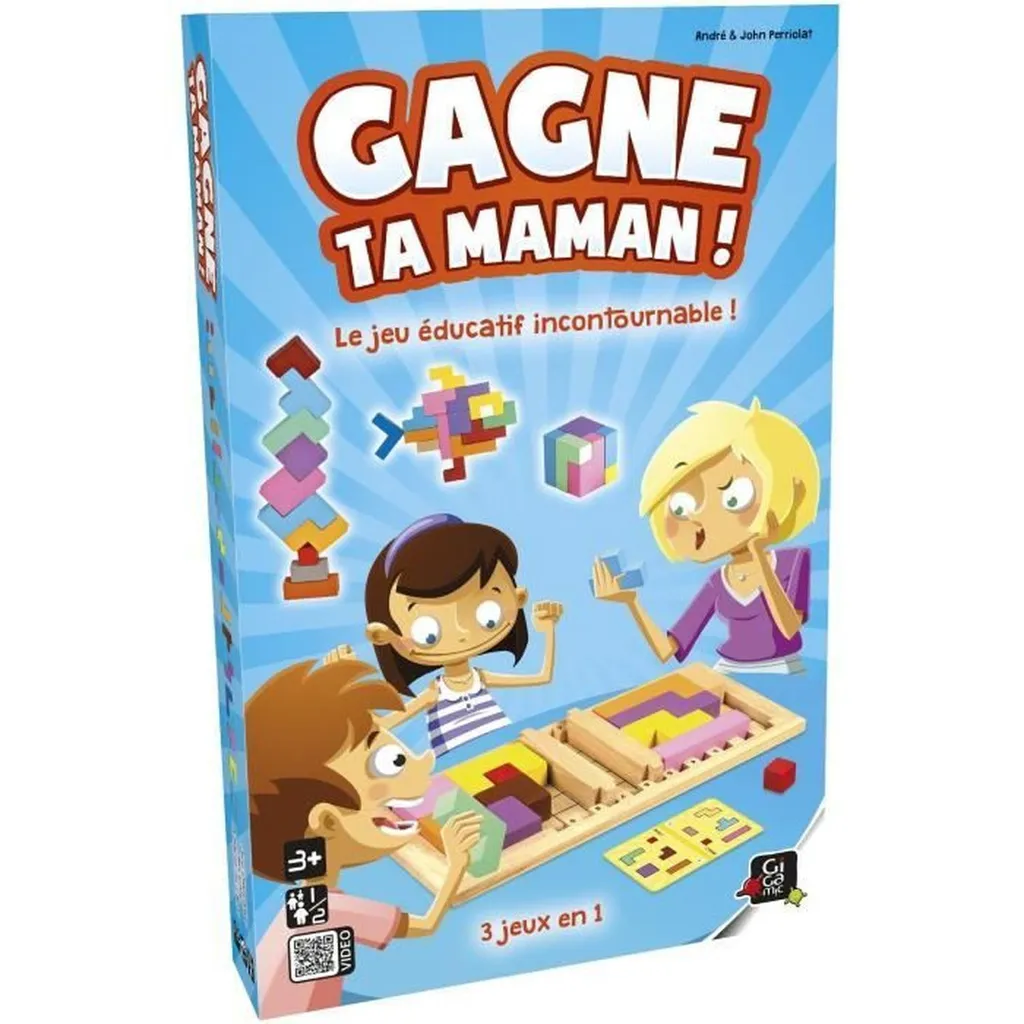 Gagne ta mère GIGAMIC : Jeu de puzzle stratégique pour duel en famille