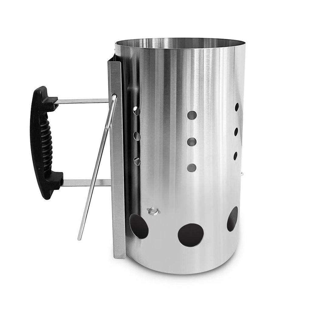 Trichter zum Anzünden von Grill, Briketts und Kohle
