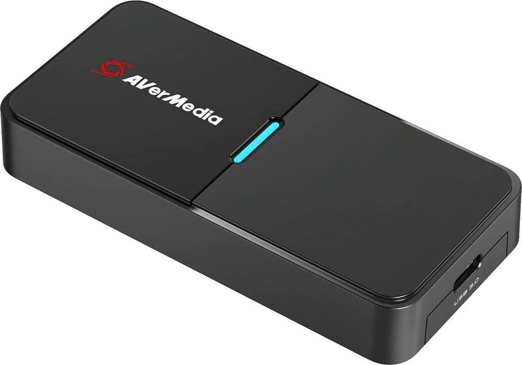 AVerMedia BU113, Schwarz, USB 3.2 Gen 1 (3.1 Gen 1), 3840 x Produktbild 
