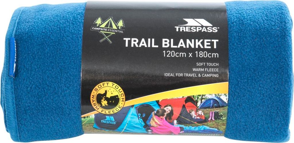 Trespass Snuggles – 120 x 180 cm große Decke, Marineblau