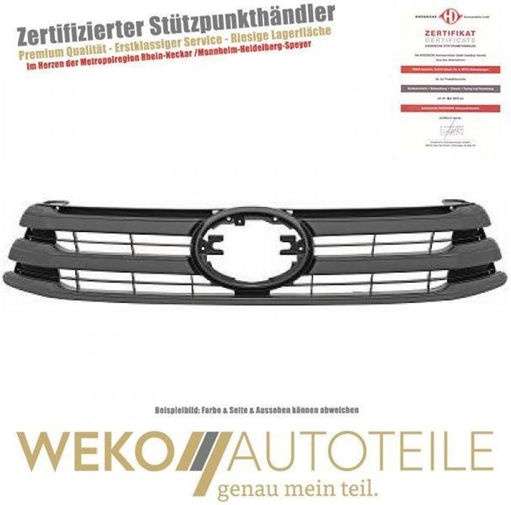 Kühlergitter DIEDERICHS 6686840 für TOYOTA