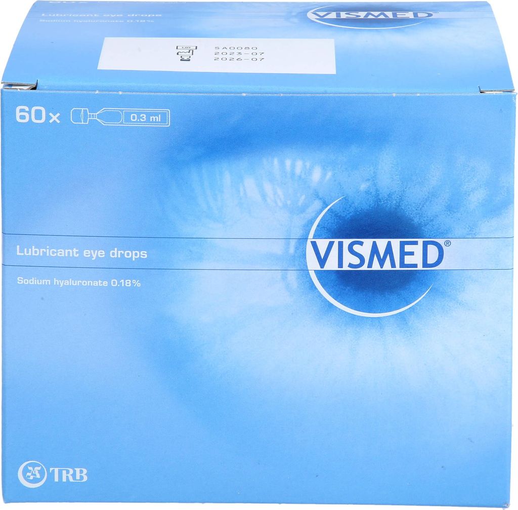 VISMED Augentropfen zur Behandlung von trockenen Augen, 60 Produktbild 