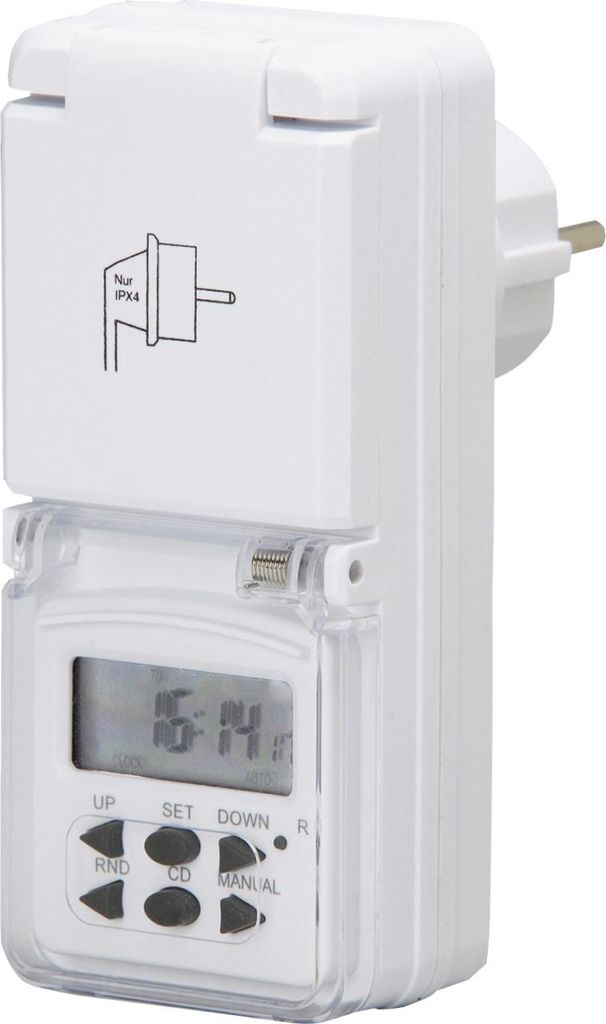 Digitale Wochenzeitschaltuhr Mini IP44 Produktbild 