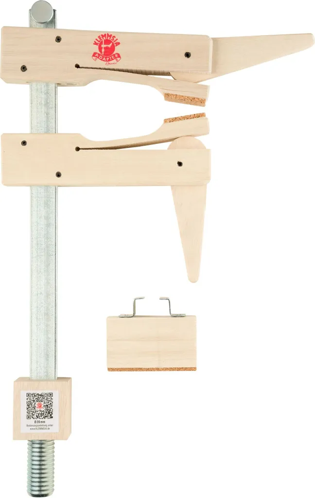 KLEMMSIA Adaptateur Basic Mini Set avec bras de serrage 90° 250mm