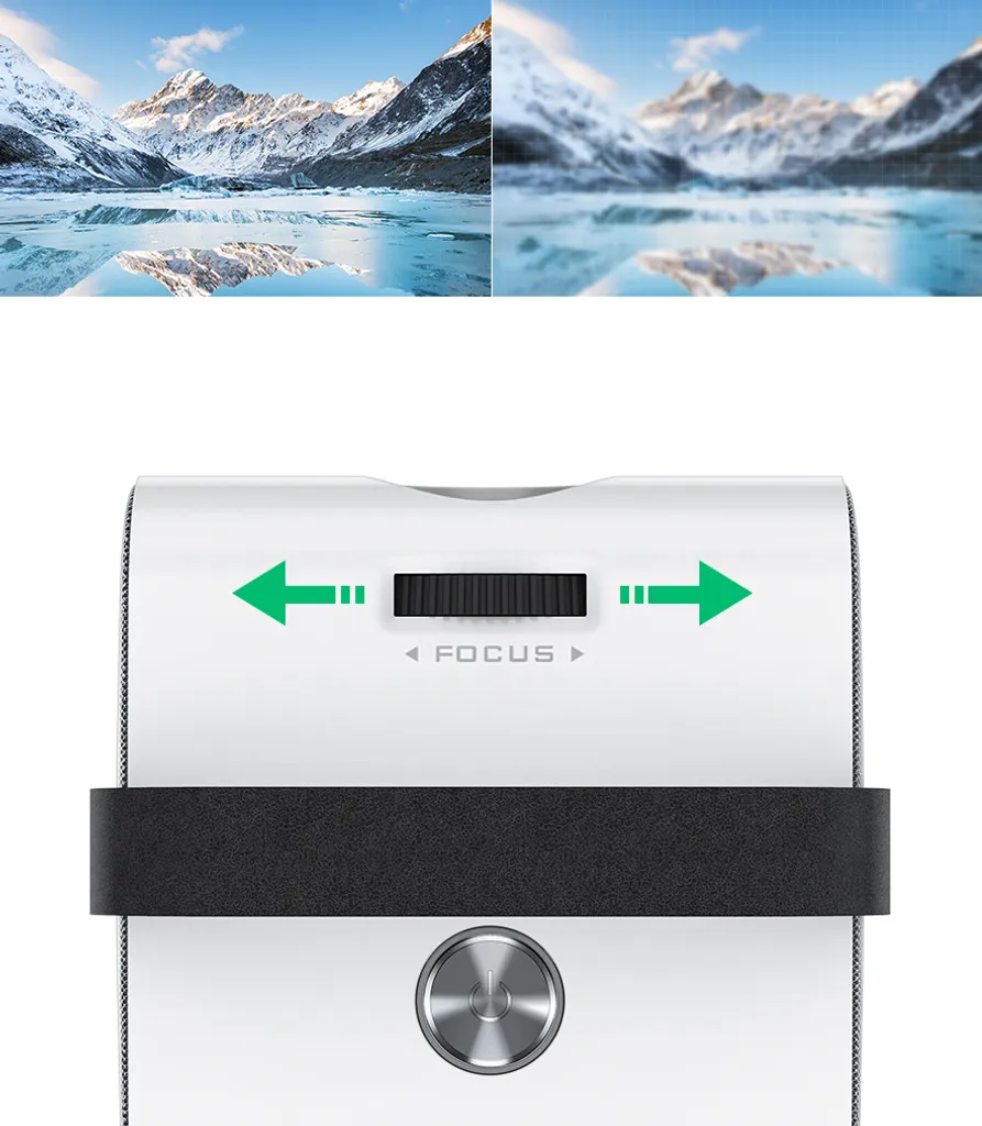 Projecteur Vidéo Connecté WLAN et Bluetooth pour Smartphone iOS Android - 5