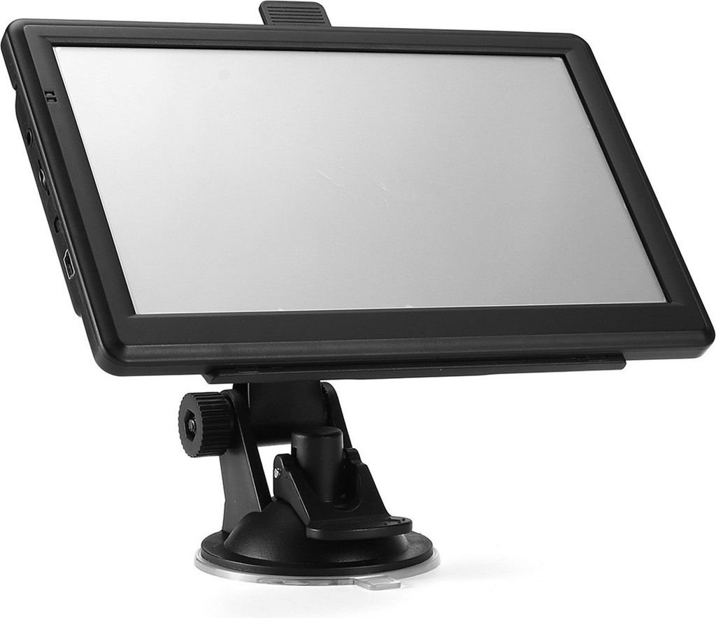 Auto-GPS-Navigator, 7-Zoll-Touchscreen, 2024-Sprachführung, lebenslange e Updates, 16 GB ROM, 256 MB RAM, LKW-GPS-Navigationssystem