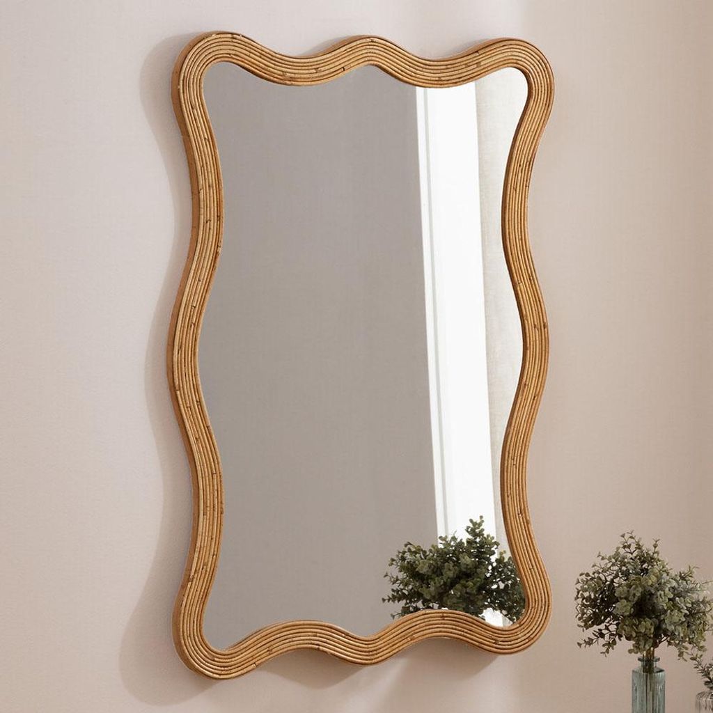 Eazy Living Wandpiegel 100 x 70 cm Elva Holz