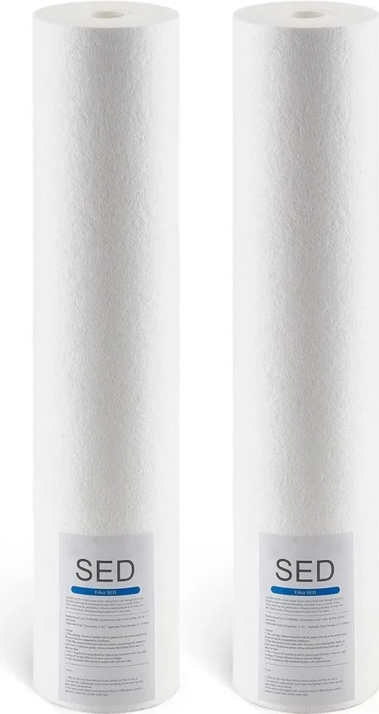 Cartouche de rechange pour filtre à eau 115x507mm : filtration sédiments