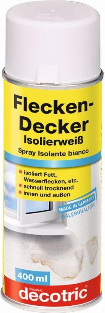 Decotric Flecken-Decker Isolier-Spray 400 ml weiß Produktbild 
