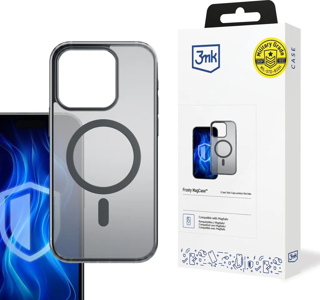 Apple Iphone 13 Pro Max - 3Mk Frosty Magcase Nero