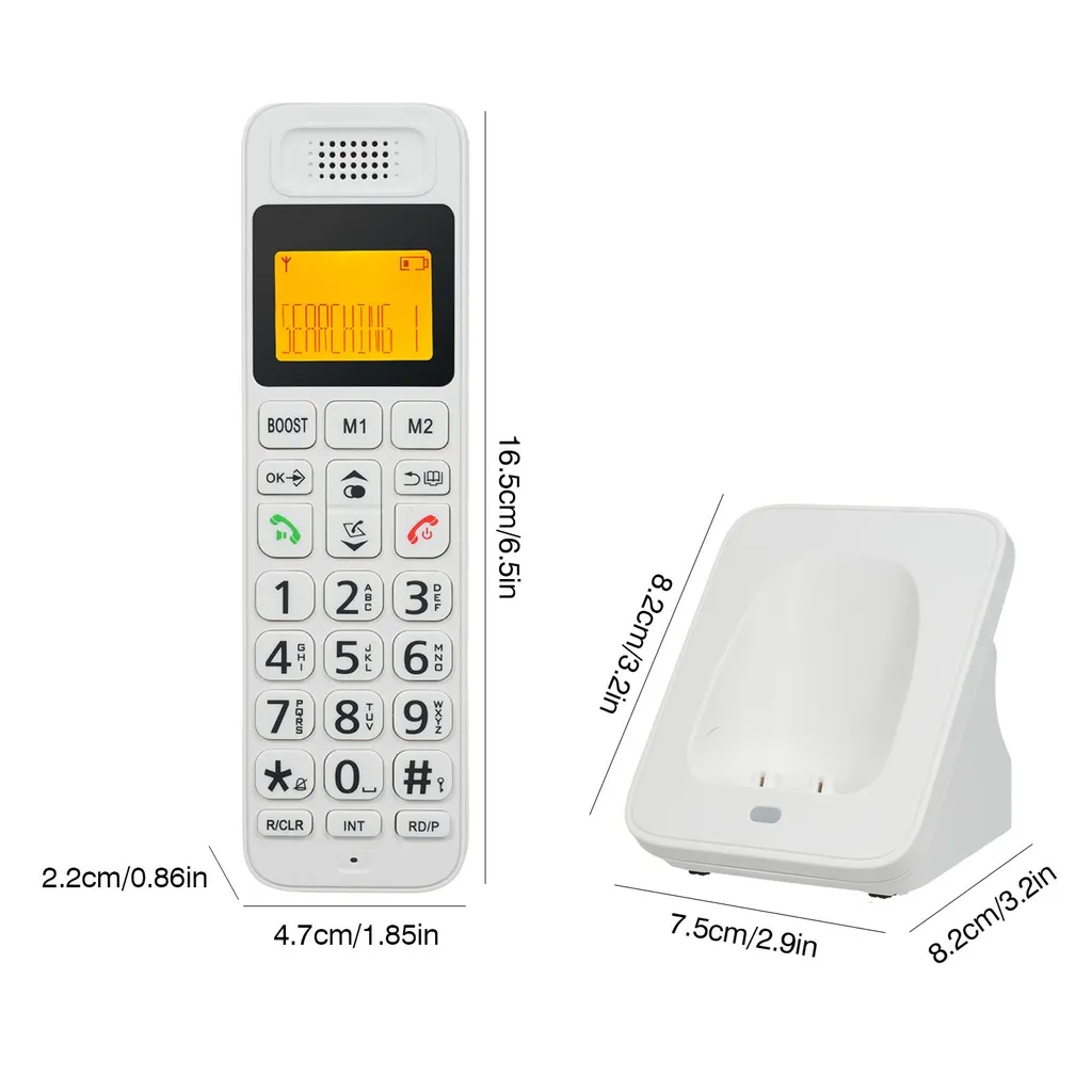 Téléphone fixe DECT Trio extensible à 5 postes pour usage pro et privé