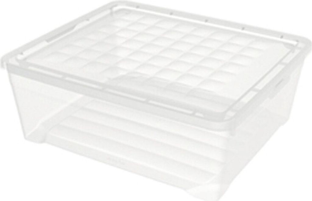 Curver TEXTILE Box, transparent, verschiedene Größen Größe: M