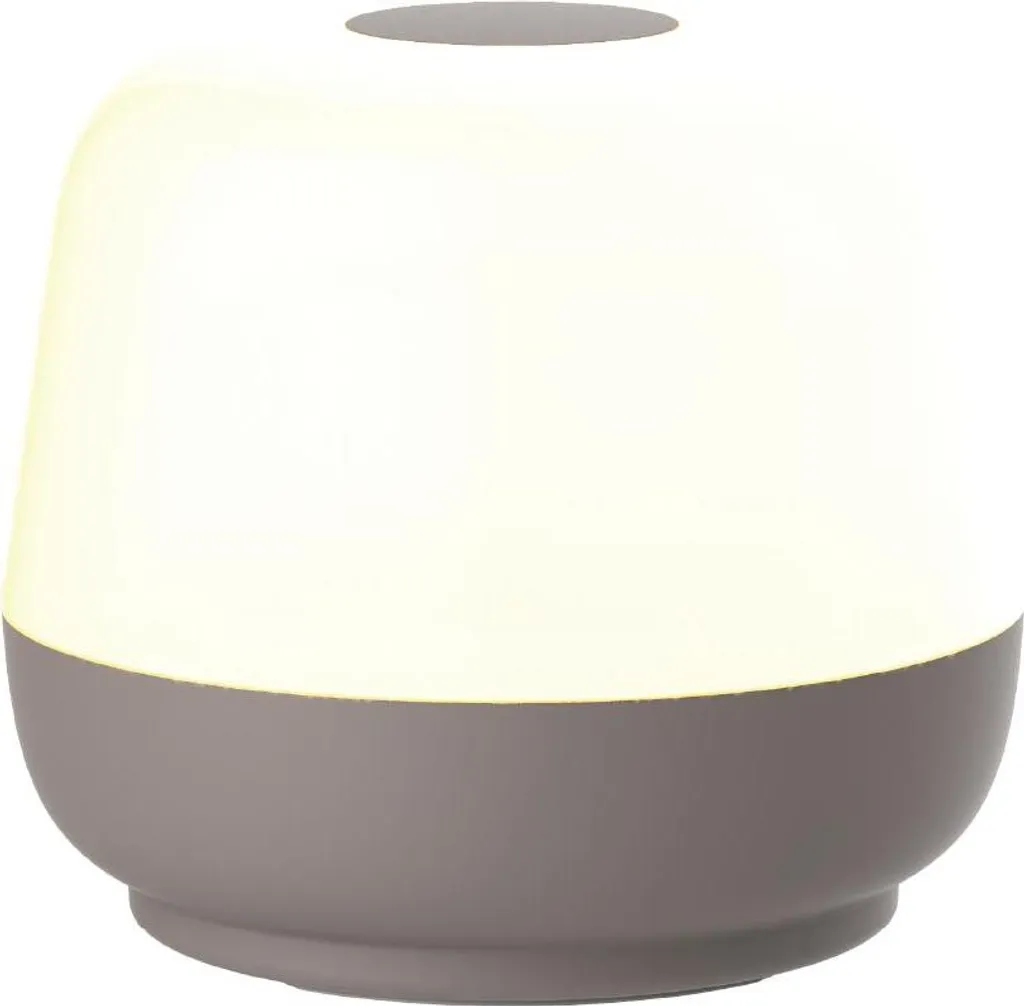 Lampada da Tavolo Naxos Taupe Lusso: Illuminazione di Design H8xØ9