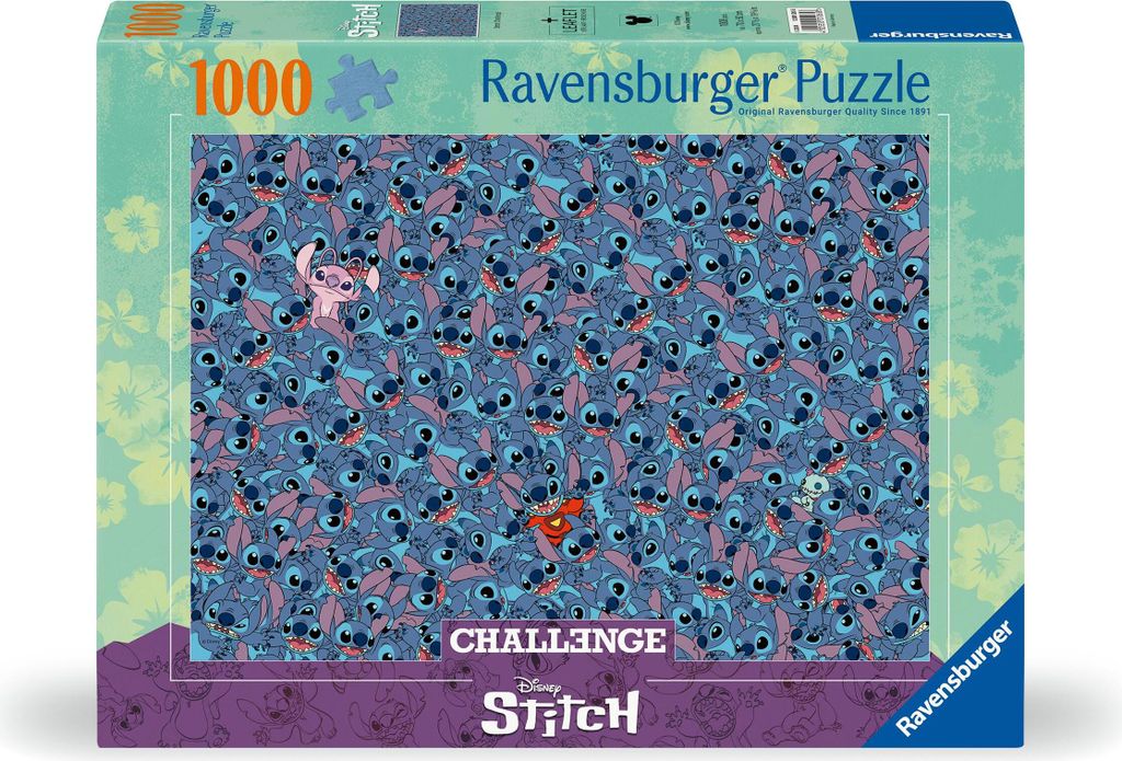 Ravensburger Disney Stitch Challenge 1000 Teile Puzzle