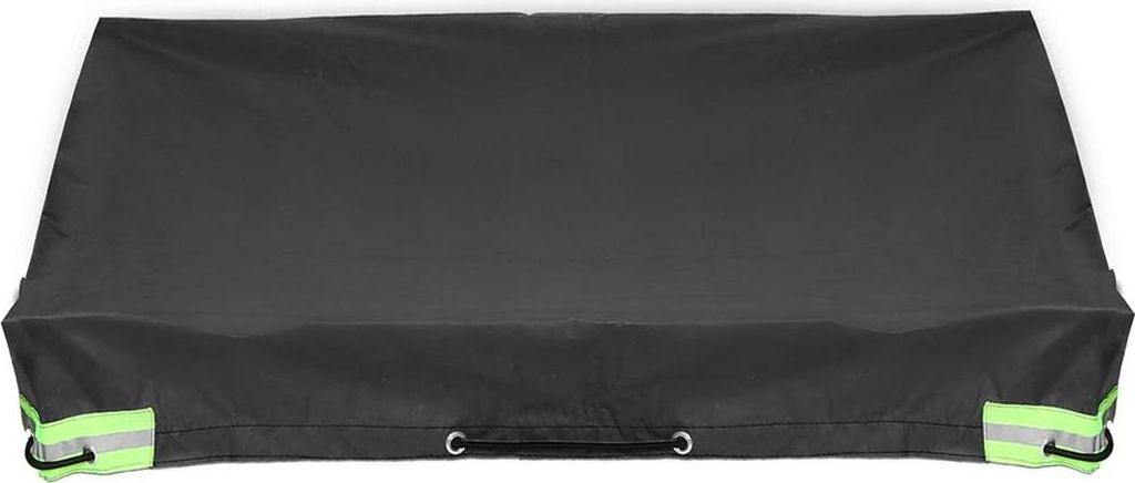 Universelle Camping-Markise - Sonnensegel für Auto/Anhänger - 220 x 125 cm - Wasserdicht - Staubdicht - UV-Schutz - Oxford-Gewebe - Schwarz