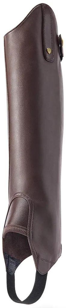 Chaps en Cuir Ariat Heritage Contour Light Brown pour Cavalier - Taille L