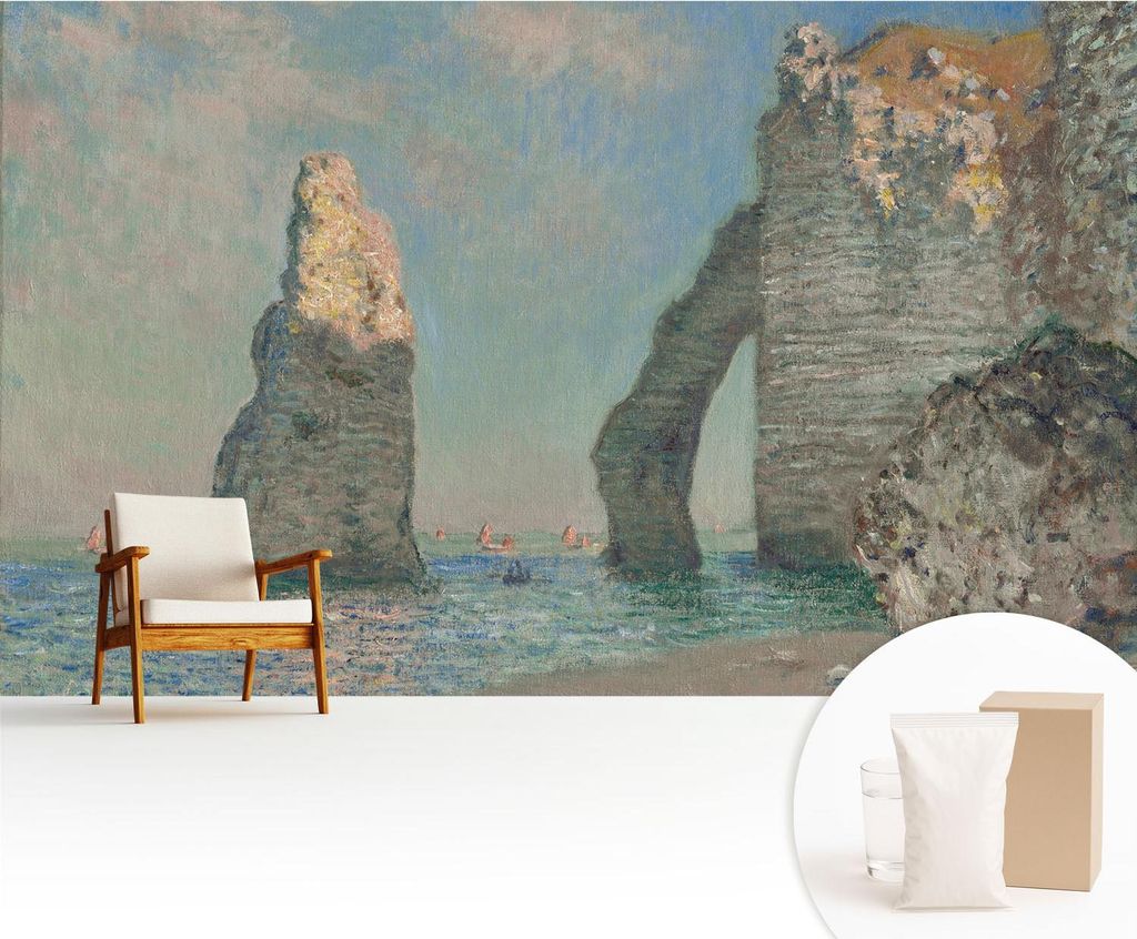 Fototapete - 416x254 cm - Tapete - Wandtapete - Wandbilder - Dekofolie - Tapete Folie - Wand - Dekoration - Wohnzimmer - Felsige Landschaft