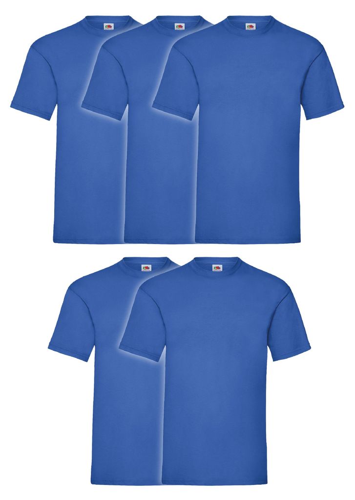 5er Pack Fruit of the Loom Valueweight T-Shirt + GRATIS Produktbild 