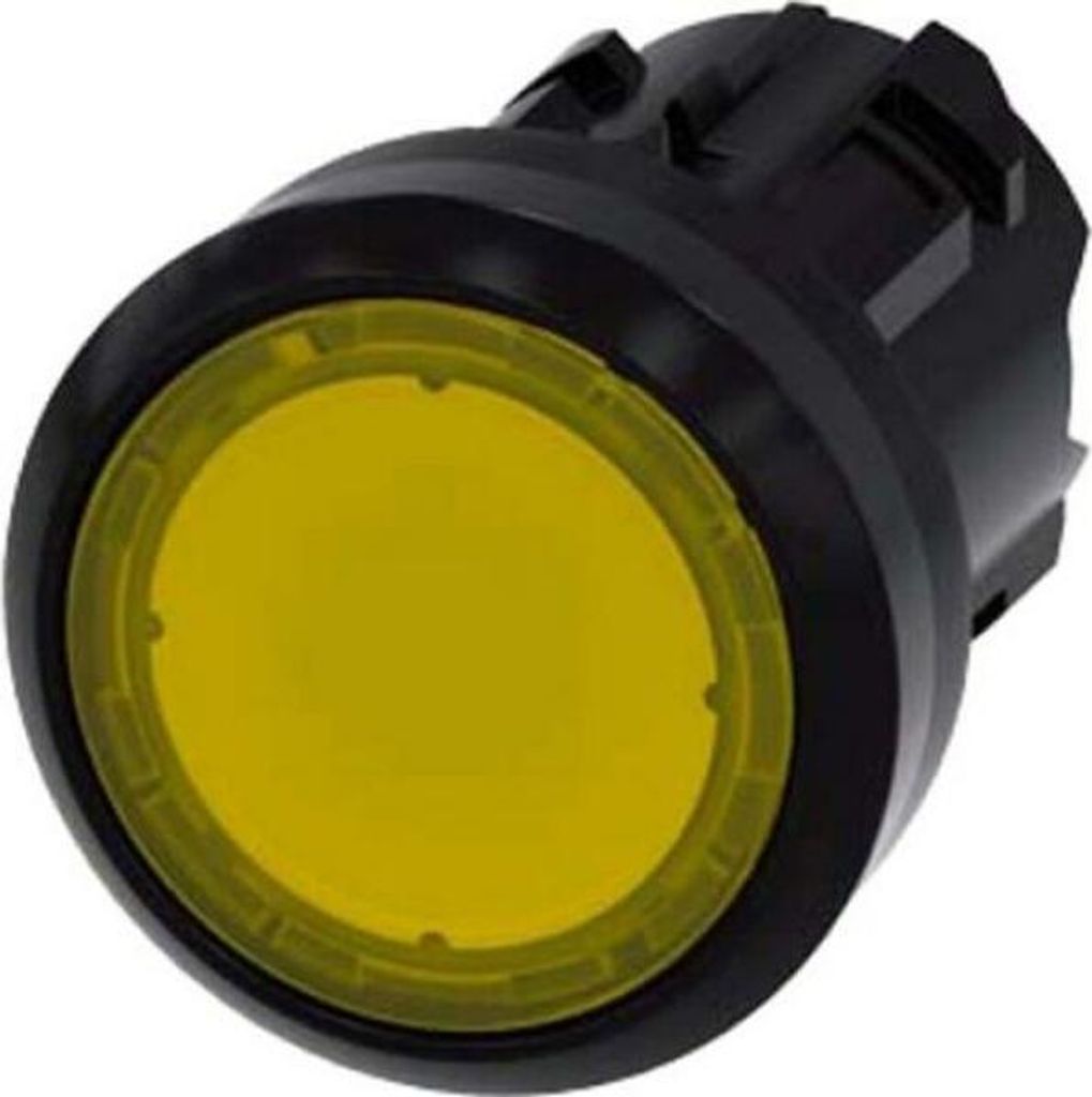 Siemens DRUCKTASTER BEL 22MM KS GELB (3SU1001-0AB30-0AA0) Produktbild 