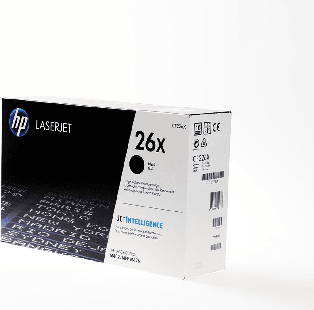 HP 26X - Hohe Ergiebigkeit - Schwarz - original - LaserJet Produktbild 