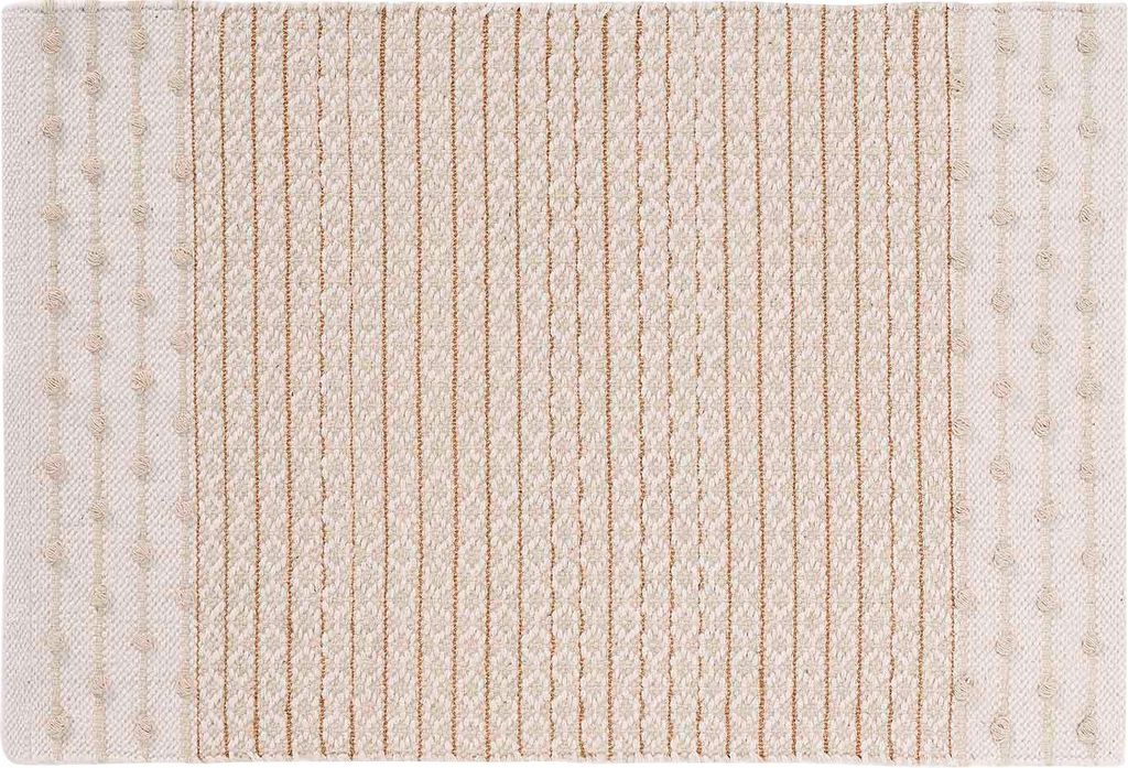 Boho Teppich ARTEMIS, beige, 60 x 90 cm