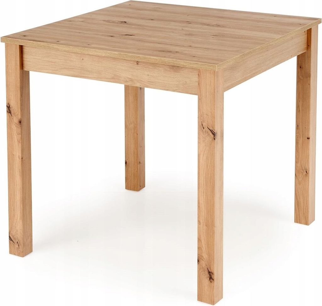 Esstisch - Braun - 80 x 80 cm - Esszimmertisch Aus Holz - Produktbild 