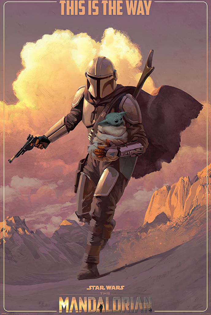 Star Wars: The Mandalorian - On the Run - Poster