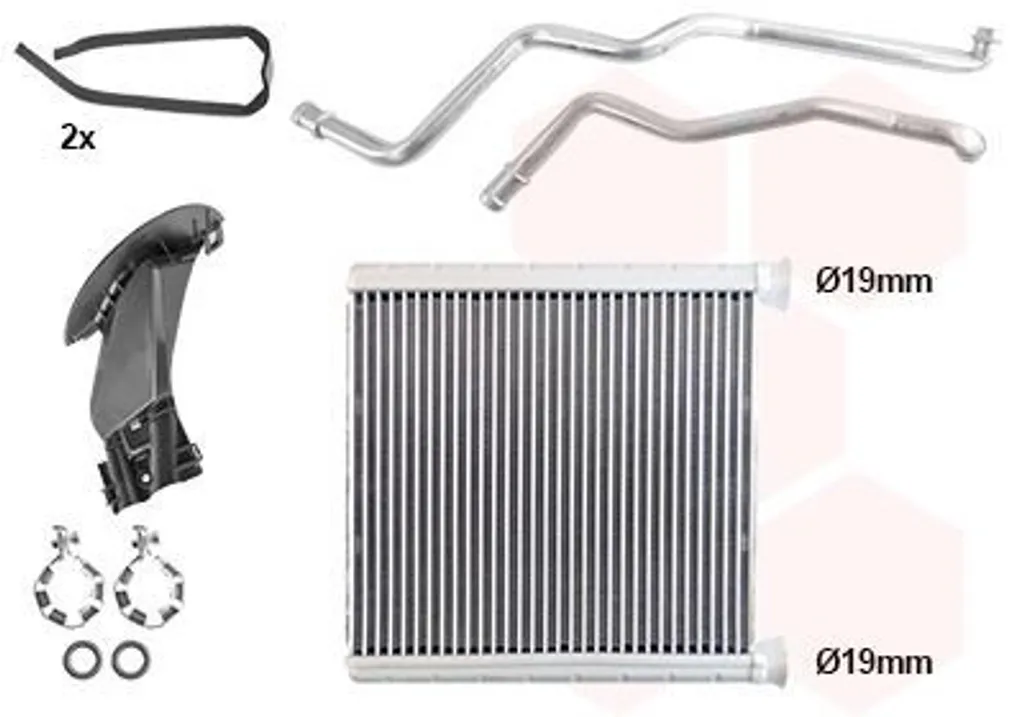 Radiateur chauffage habitacle haute performance pour BMW X2 et BMW F40