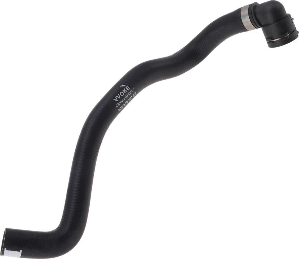 Kühlerschlauch Heizungsschlauch Kühlerauslassschlauch für Volkswagen Passat 2.8L 1998-2005 Nr.8D0819371BB Kunststoff Heizungsauslassrohr Schwarz...