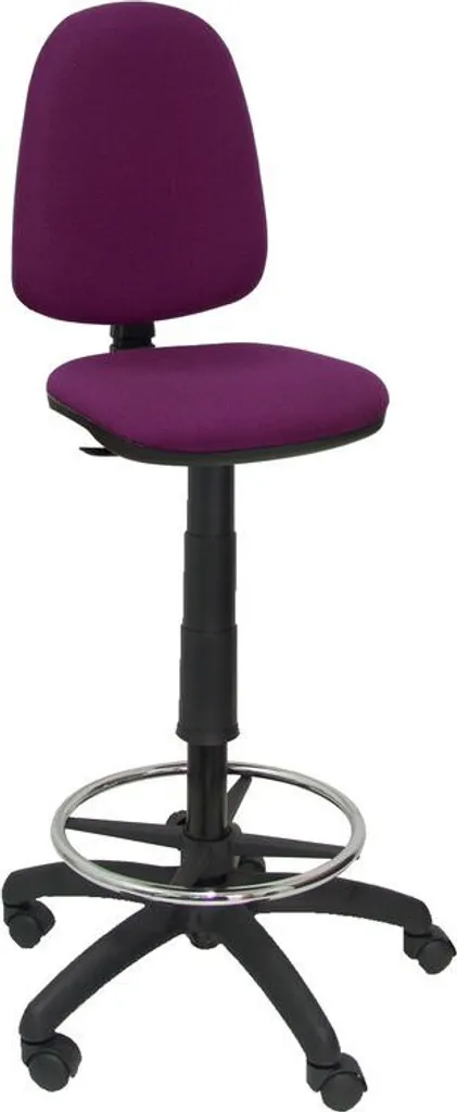 Chaise Ayna Bali design violette en velours doux et pieds noirs
