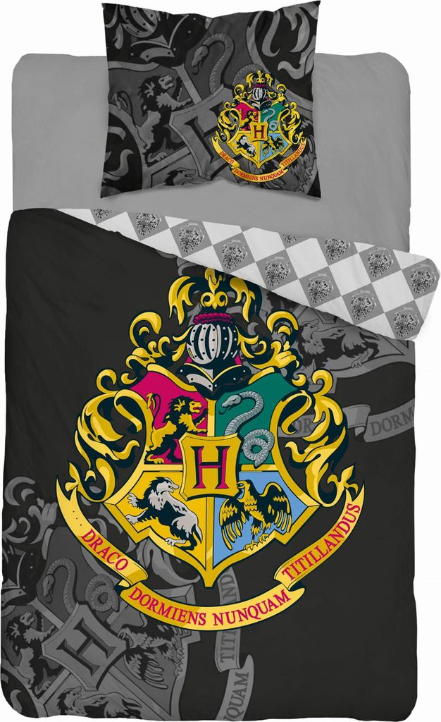 Jugendbettwäsche 140X200 HARRY POTTER Wappen