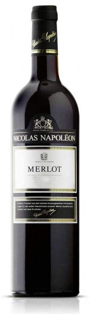 Nicolas Napoleon Merlot červené víno suché bobulové jemné Obrázek produktu 