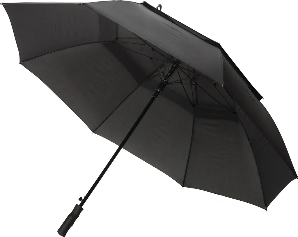 Parapluie Swiss Peak Tornado noir XD1017 idéal pour vent fort et pluie
